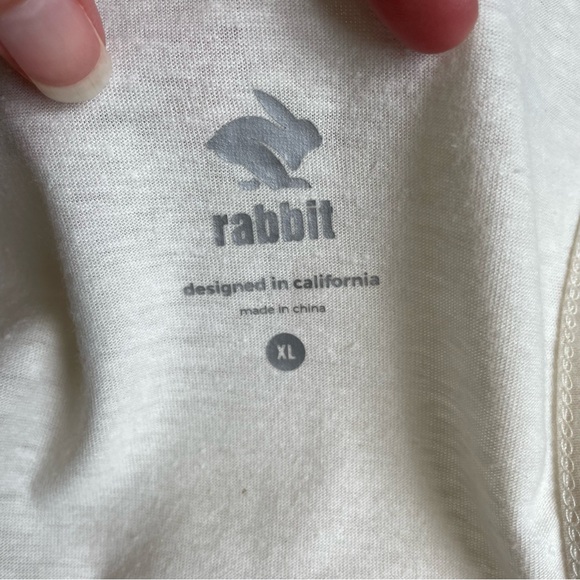 rabbit Mother Runner Remix Tank Gardenia Size XL Floral Outdoors Sporty Bohemian - Picture 5 of 7